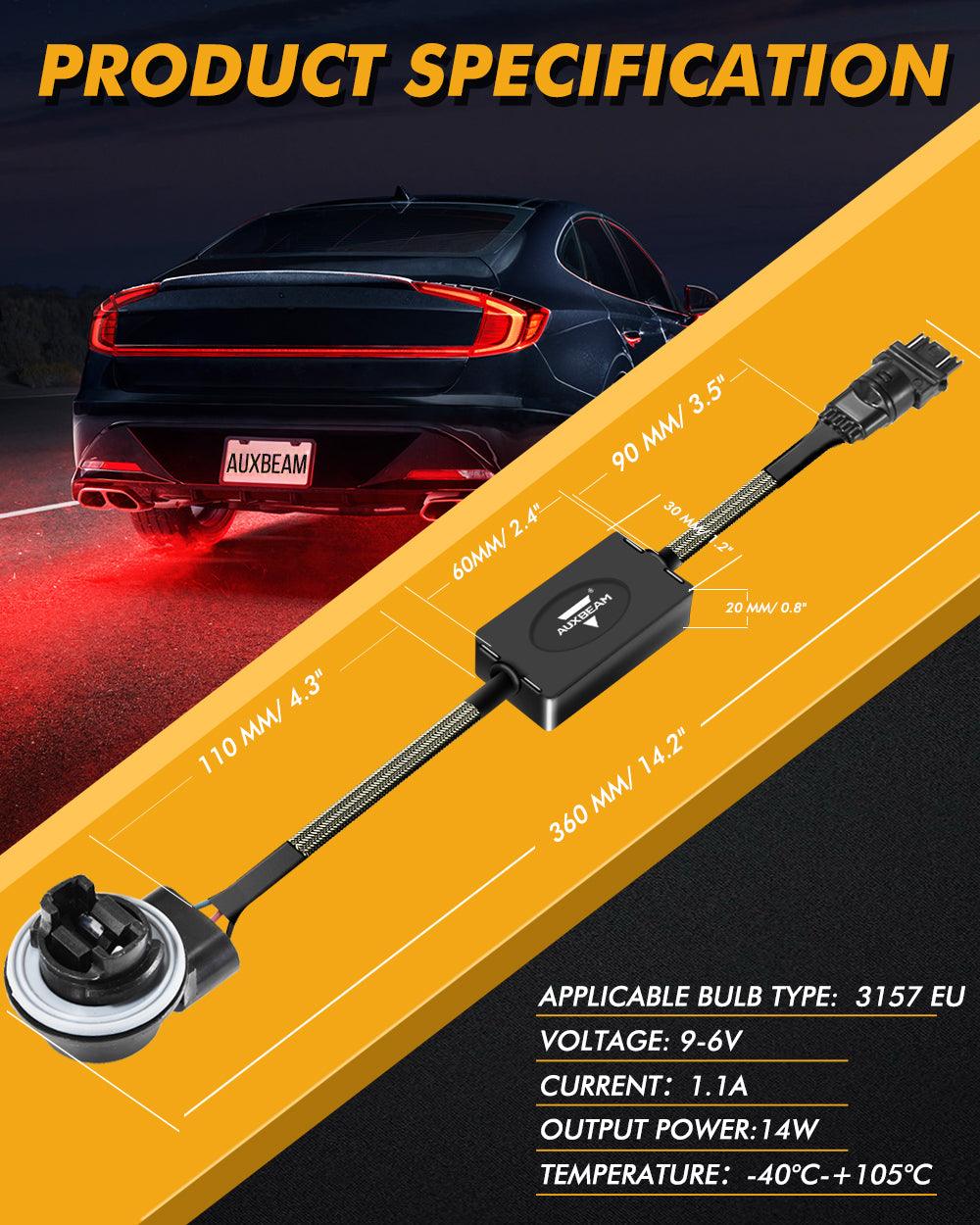 🆕3157 EU C8-Model Decoder Anti-Flicker CANBUS Recognition Anti-Flicker ...