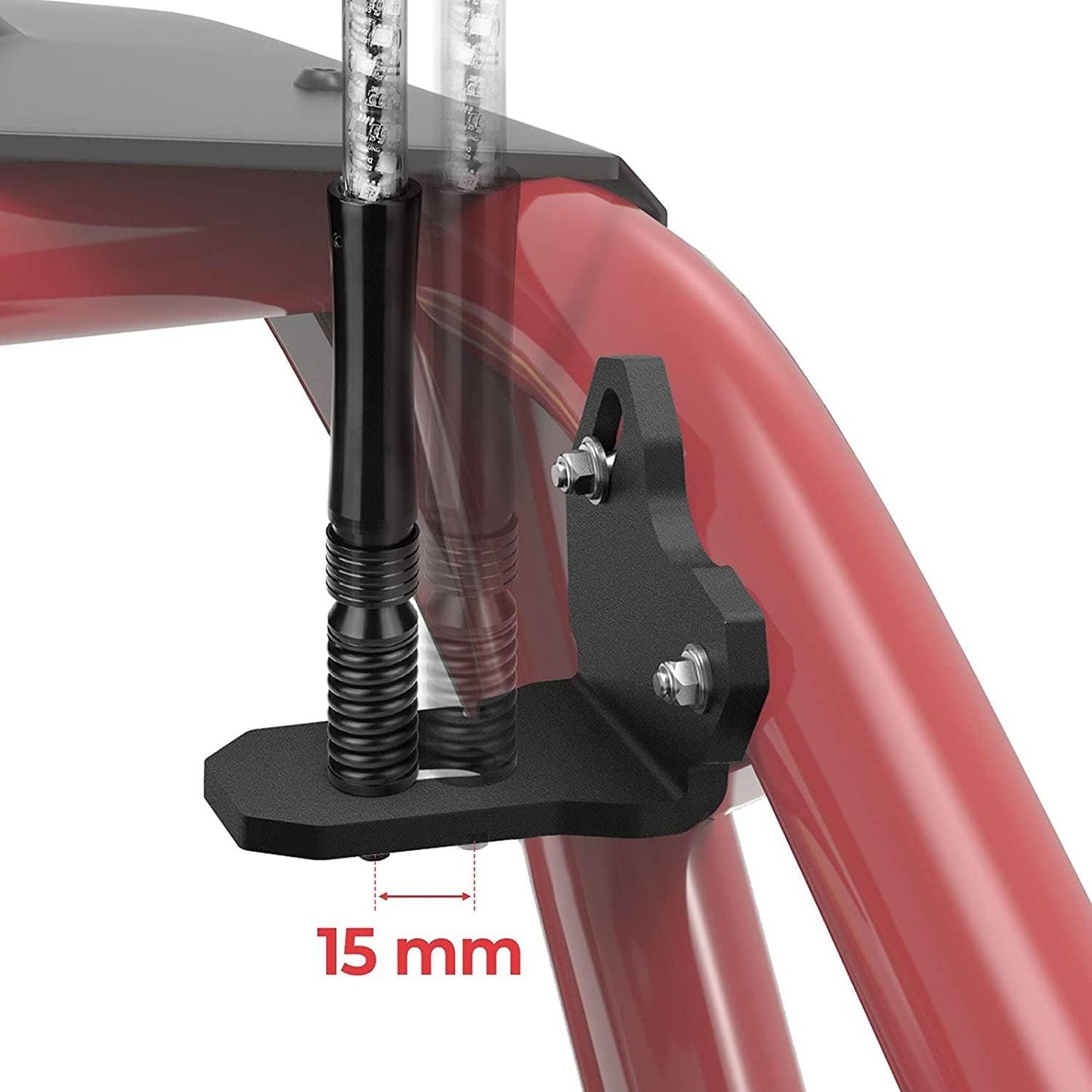 3FT/4FT LED RGB Whip Lights & Rear Pillar Flagpole Light Brackets Combo for Can-Am Maverick X3