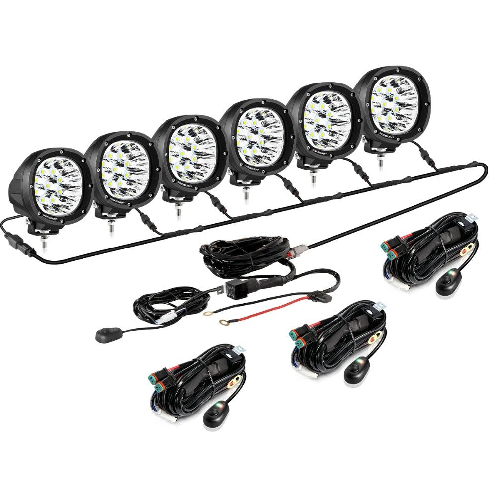 P4 Series | 4 Inch 90W Round LED Driving Lights Spot White Pod Lights 