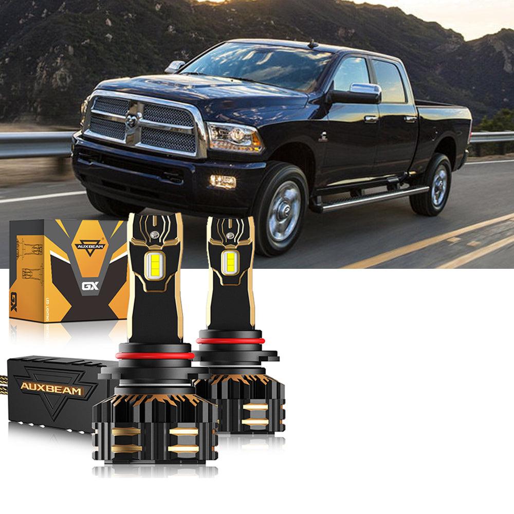 For 2013-2015 Ram 2500 (with projector-type headlights) 9005 9012 LED Headlight Bulbs Bundle - Auxbeam  – éclairage LED auto