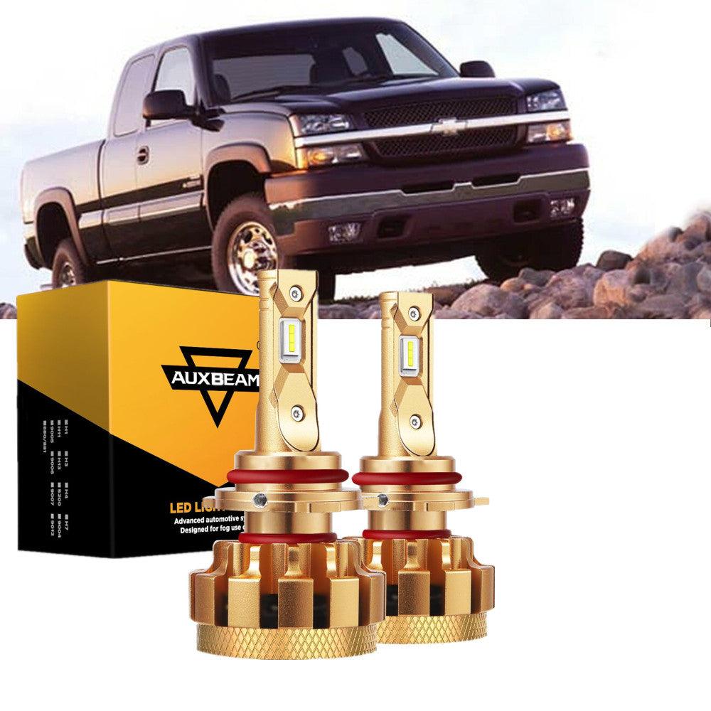 For 2007 Chevrolet Silverado 1500 HD Classic F-16 Plus Series Built-in Canbus Automotive Grade 14000LM LED Light Bulbs High Low Beam Bundle - Auxbeam  – éclairage LED auto
