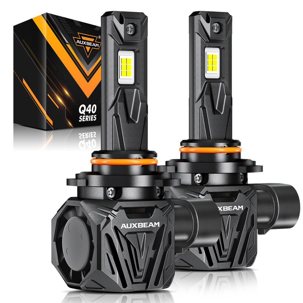 🆕Ultra-High Brightness Q40 Series 30000LM 120W LED Headlight Bulbs 6500K Cool White - Auxbeam  – éclairage LED auto