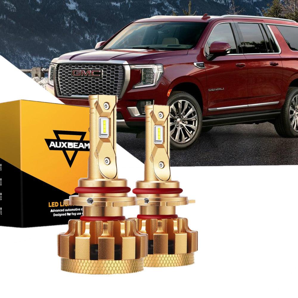 For 2000-2001 GMC Yukon F-16 Plus Series Built-in Canbus Automotive Grade 14000LM LED Light Bulbs High Low Beam Bundle - Auxbeam  – éclairage LED auto
