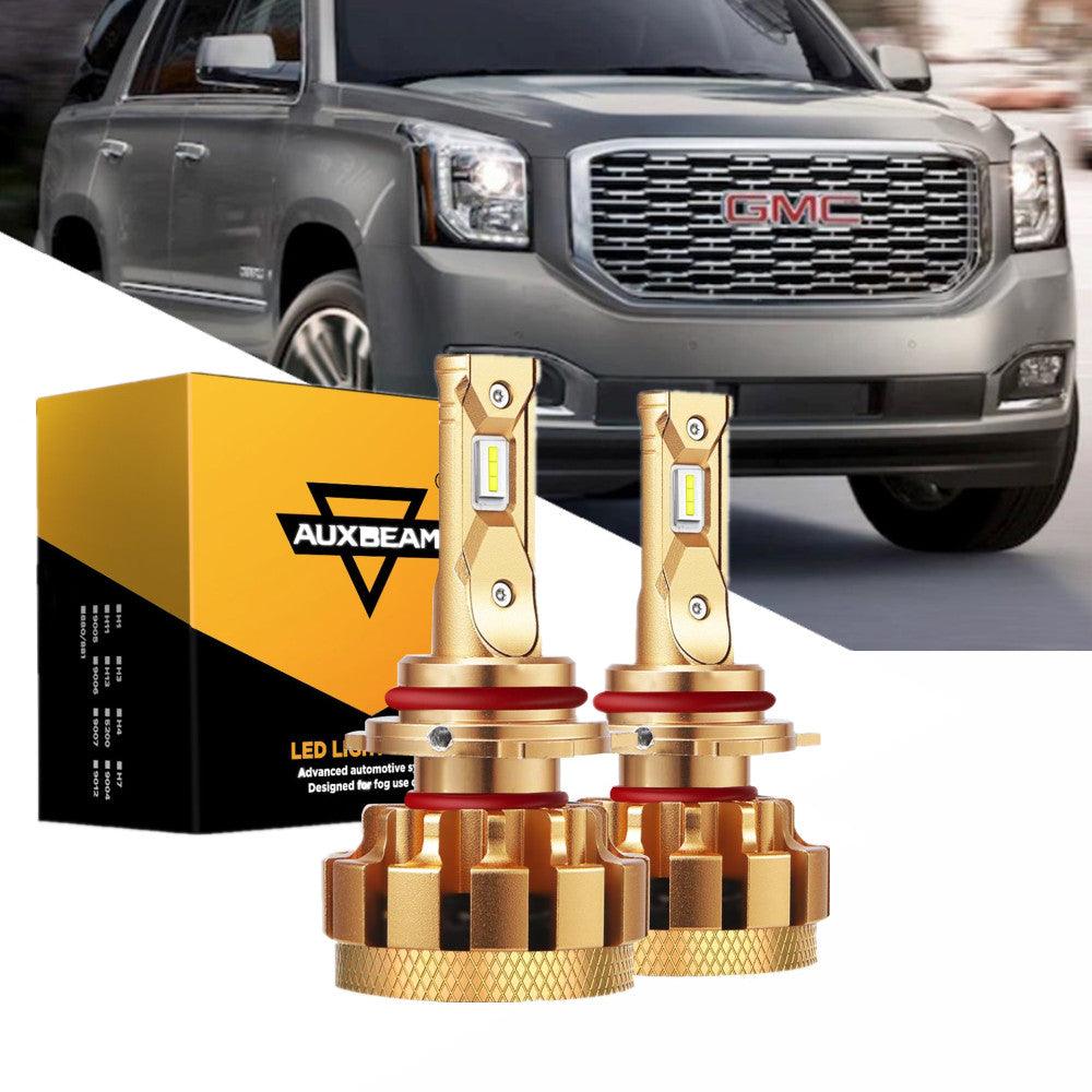 For 2000-2001 GMC Yukon XL 1500 F-16 Plus Series Built-in Canbus Automotive Grade 14000LM LED Light Bulbs High Low Beam Bundle - Auxbeam  – éclairage LED auto