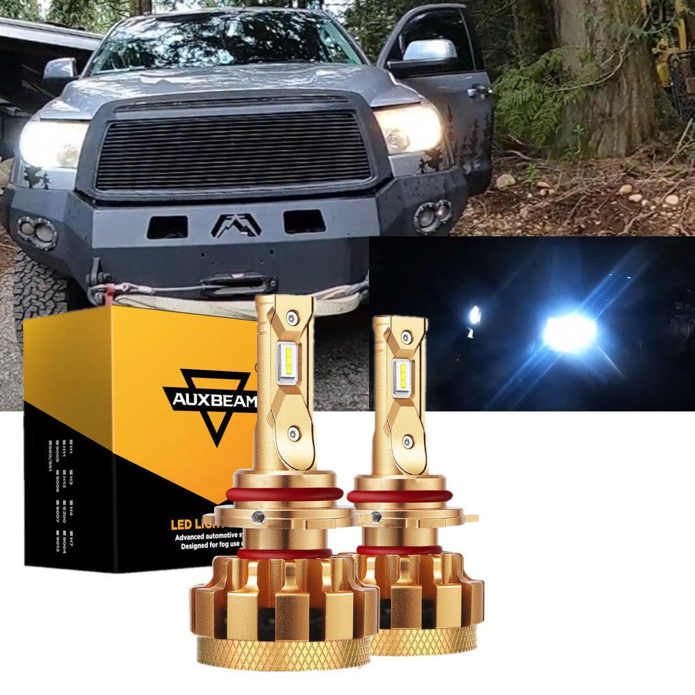 For 2010 Toyota Tundra F-16 Plus Series Built-in Canbus Automotive Grade 14000LM LED Light Bulbs High Low Beam Bundle - Auxbeam  – éclairage LED auto