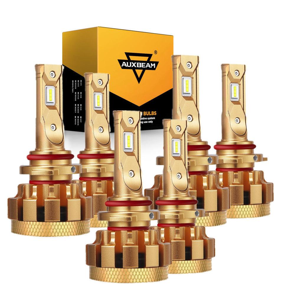 For 2007 GMC Sierra 1500 Classic F-16 Plus Series Built-in Canbus Automotive Grade 14000LM LED Light Bulbs High Low Beam Bundle - Auxbeam  – éclairage LED auto