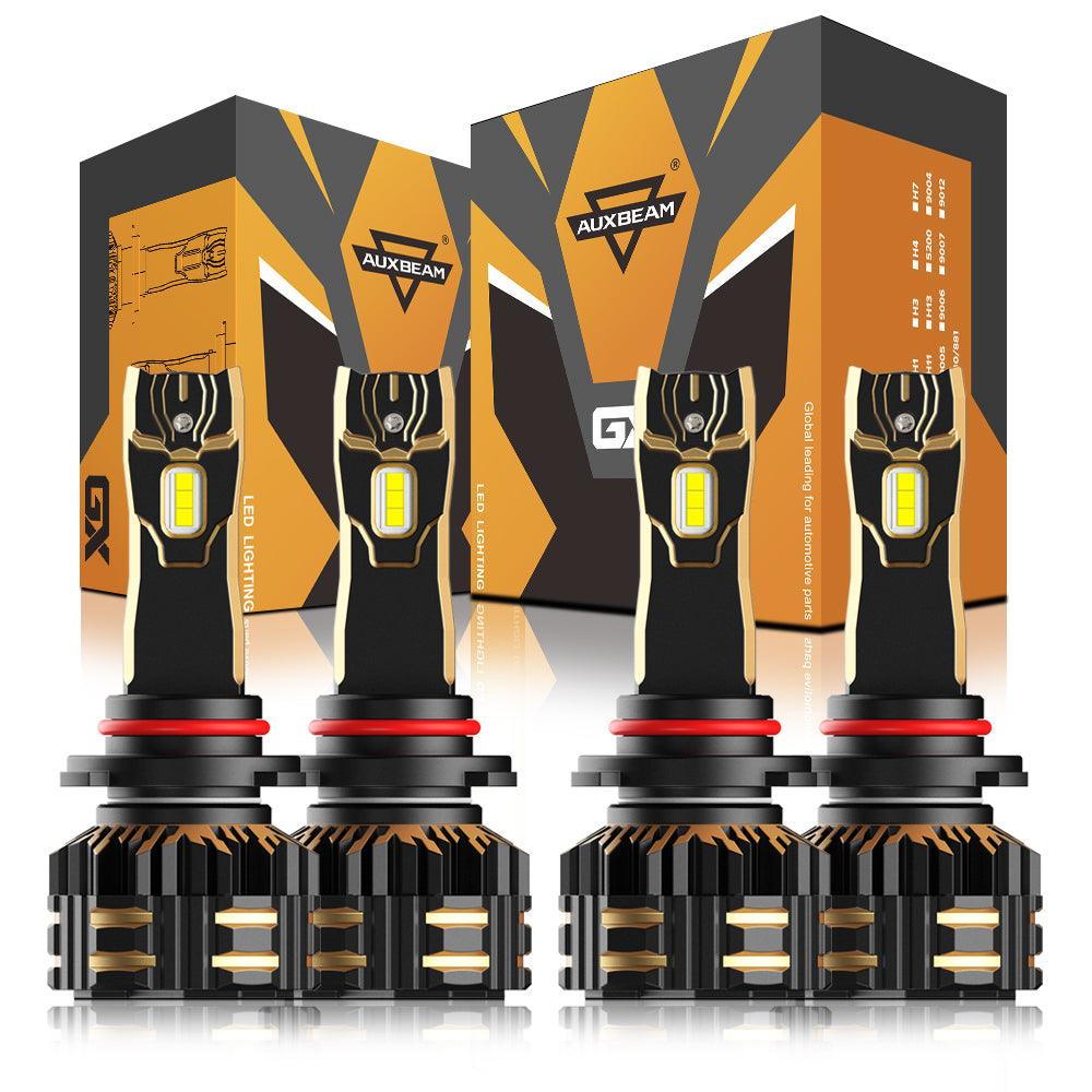 GX Series 25000LM 120W LED Headlight Bulbs 6500K Cool White - Auxbeam  – éclairage LED auto