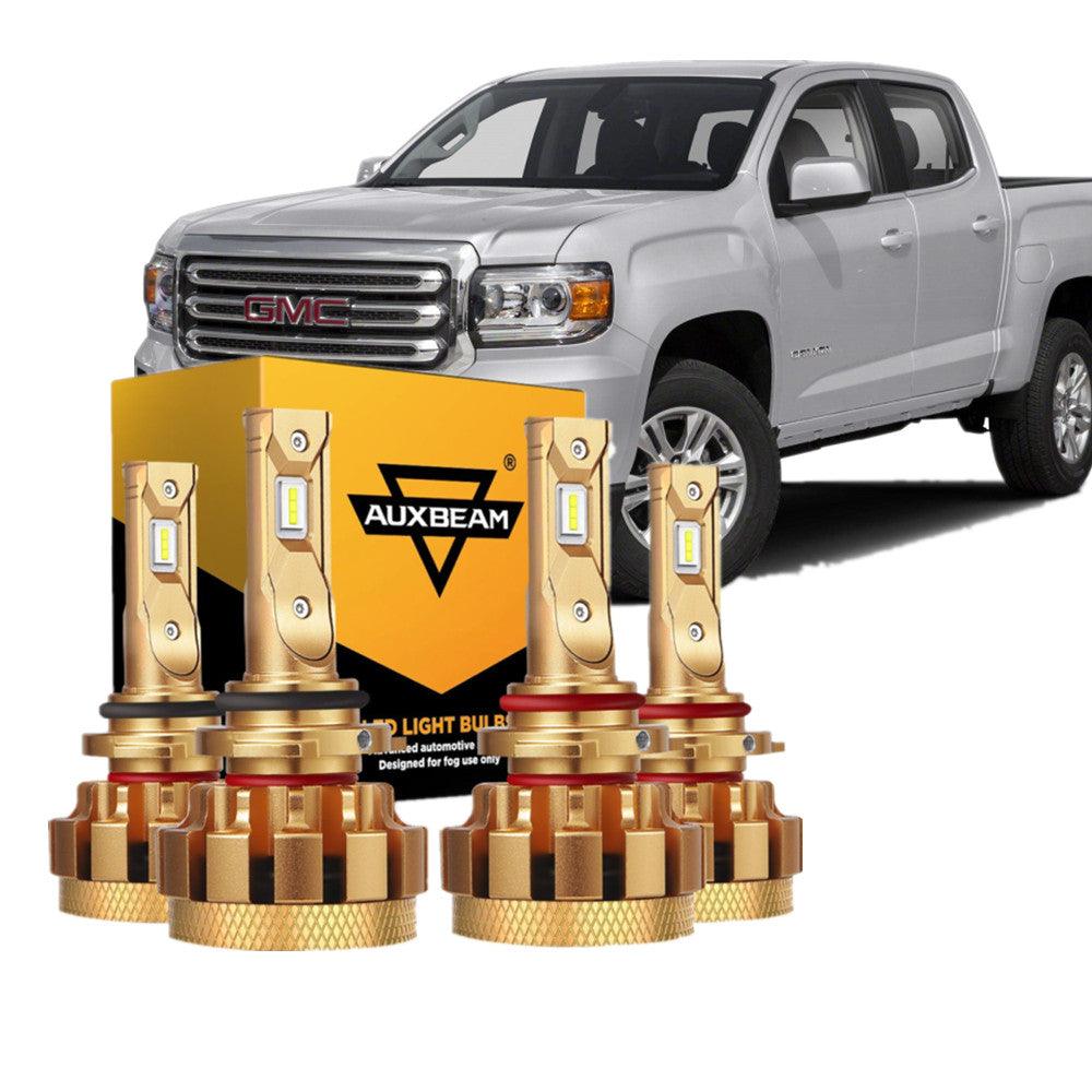 For 2009-2012 GMC Canyon F-16 Plus Series Built-in Canbus Automotive Grade 14000LM LED Light Bulbs High Low Beam Bundle - Auxbeam  – éclairage LED auto