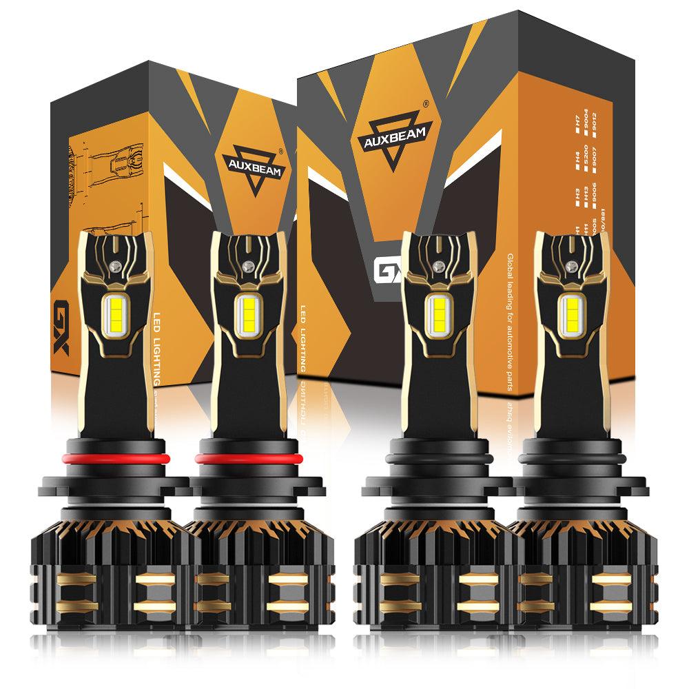 GX Series 25000LM 120W LED Headlight Bulbs 6500K Cool White - Auxbeam  – éclairage LED auto