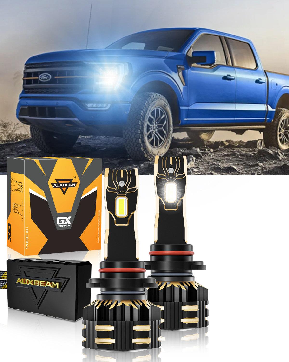 For 2015-2020 Ford F-150 9005 H11 LED Headlight Bulbs Bundle - Auxbeam  – éclairage LED auto