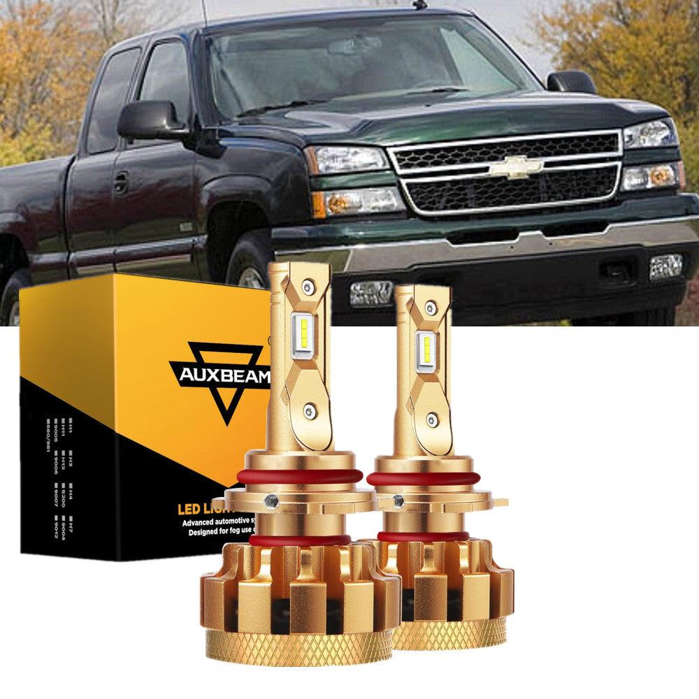 For 2007 Chevrolet Silverado 1500 HD Classic F-16 Plus Series Built-in Canbus Automotive Grade 14000LM LED Light Bulbs High Low Beam Bundle - Auxbeam  – éclairage LED auto