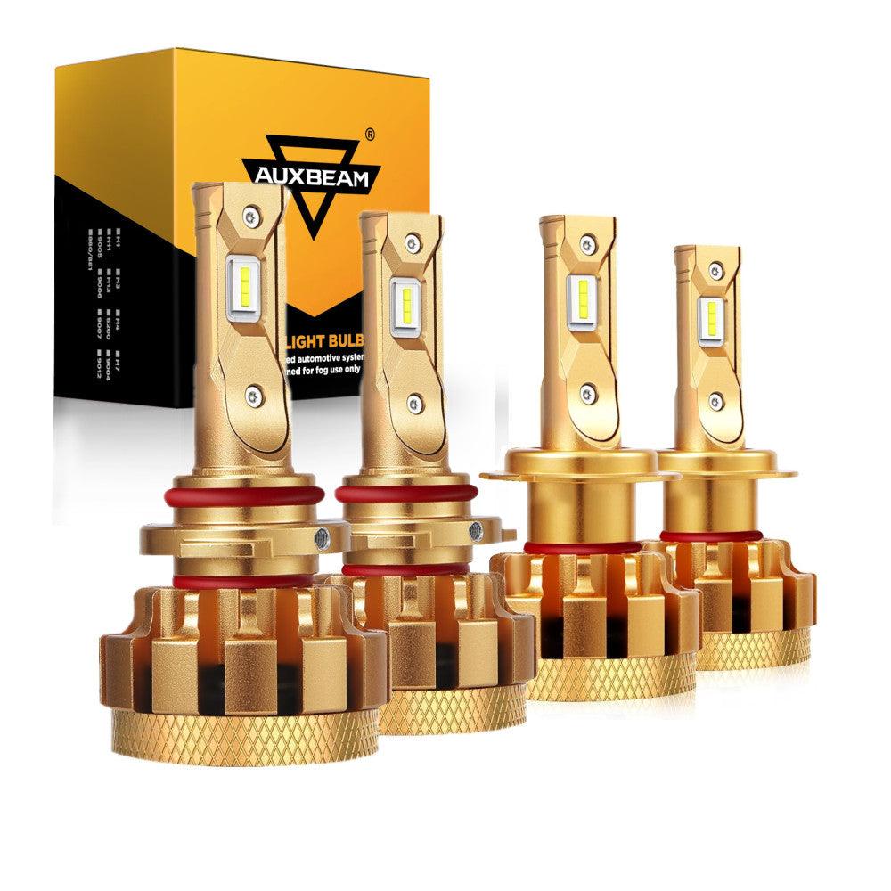 For 2004-2006 Mazda 3(with Halogen Capsule headlamps) F-16 Plus Series Built-in Canbus Automotive Grade 14000LM LED Light Bulbs High Low Beam Bundle - Auxbeam  – éclairage LED auto