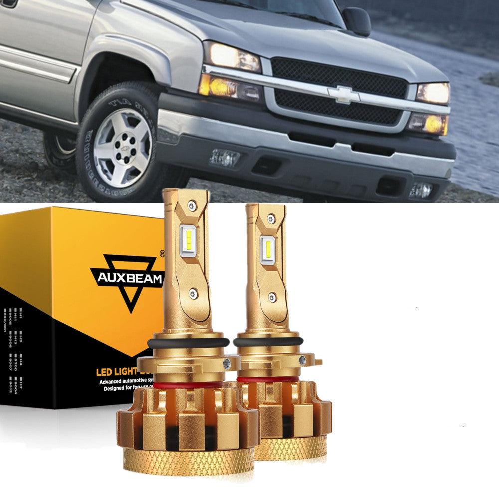 For 2003-2004 Chevrolet Silverado 2500 F-16 Plus Series Built-in Canbus Automotive Grade 14000LM LED Light Bulbs High Low Beam Bundle - Auxbeam  – éclairage LED auto