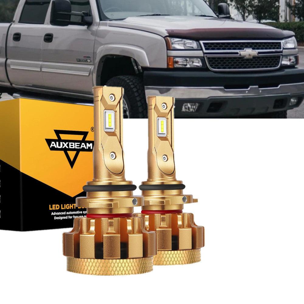 For 2000-2002 Chevrolet Silverado 2500 F-16 Plus Series Built-in Canbus Automotive Grade 14000LM LED Light Bulbs High Low Beam Bundle - Auxbeam  – éclairage LED auto