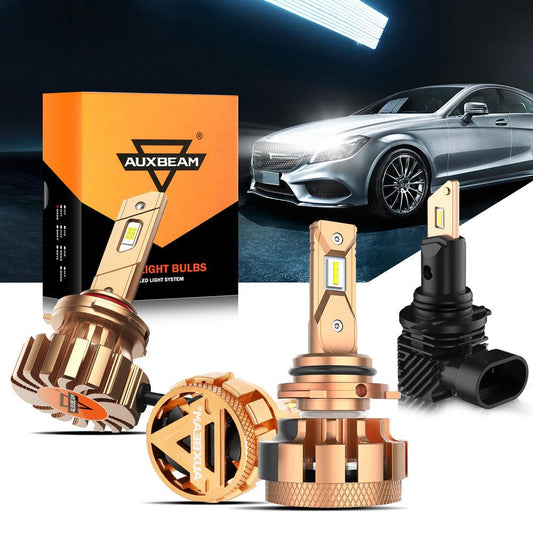 (2pcs/set) 9006/HB4 F16PLUS /X60 /Q10 LED Light Bulbs - Auxbeam  – éclairage LED auto