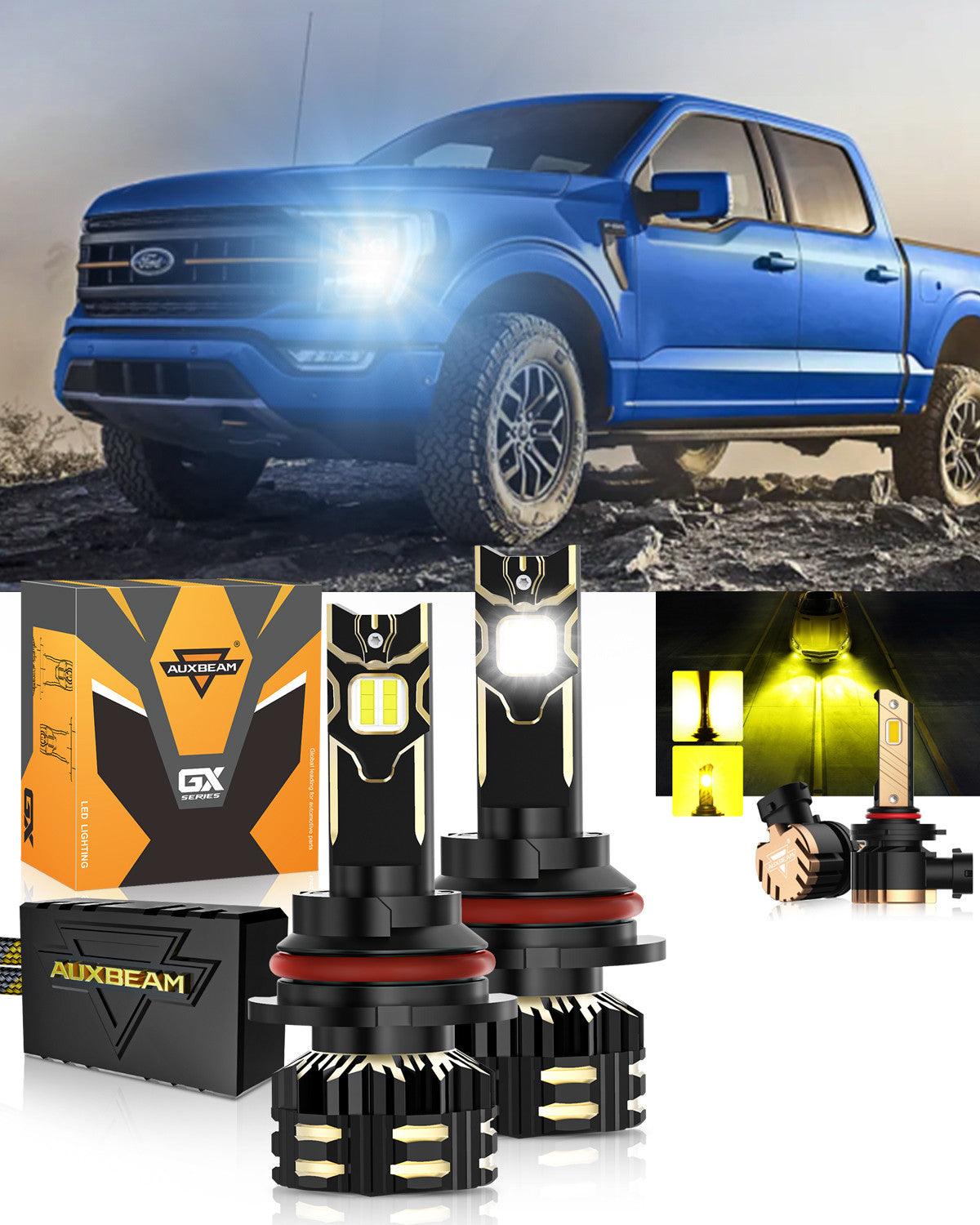 For 2000-2003 Ford F-150 9007 LED Headlight Bulbs Bundle - Auxbeam  – éclairage LED auto