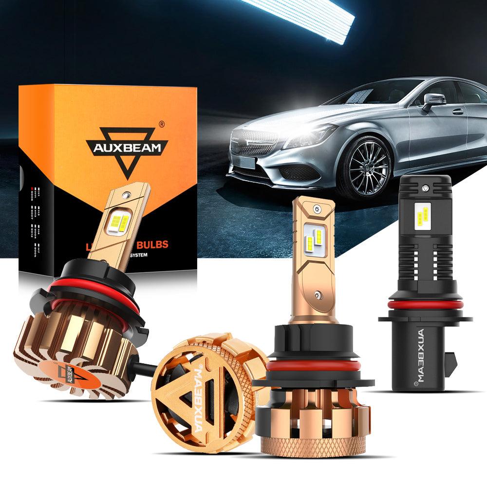 (2pcs/set) 9007 F16PLUS /X60 /Q10 LED Light Bulbs - Auxbeam  – éclairage LED auto