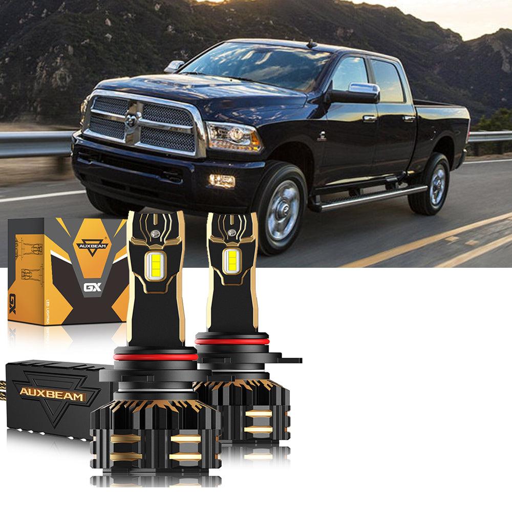 For 2013-2015 Ram 2500 (with projector-type headlights) 9005 9012 LED Headlight Bulbs Bundle - Auxbeam  – éclairage LED auto