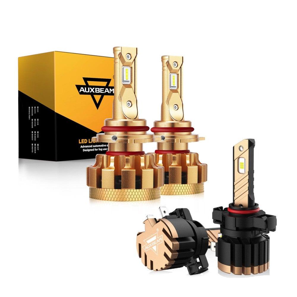 For 2015 GMC Sierra 2500 HD F-16 Plus Series Built-in Canbus Automotive Grade 14000LM LED Light Bulbs High Low Beam Bundle - Auxbeam  – éclairage LED auto