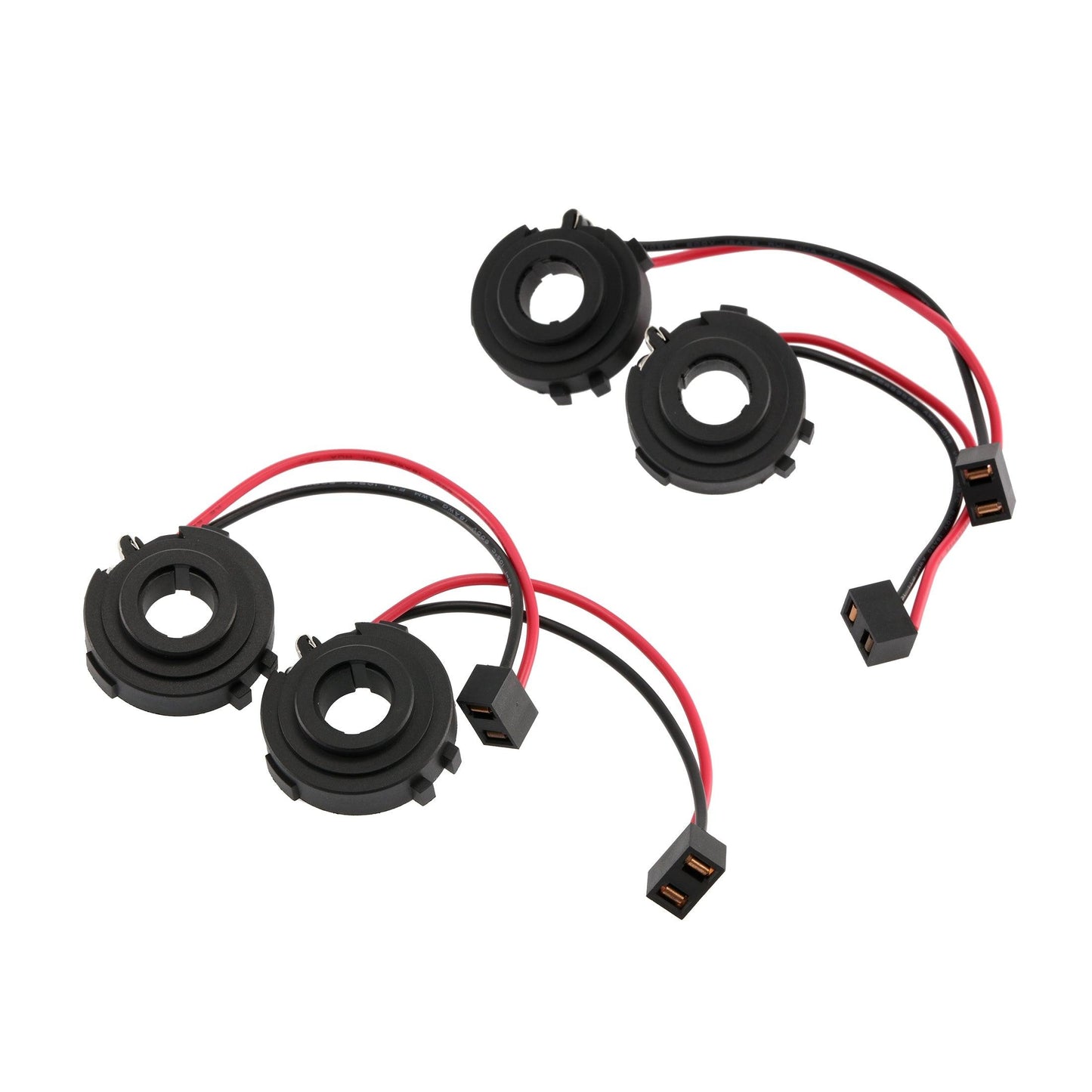 H7 LED Light Bulb Base Holders Fit Golf 7 MK7 Golf 6/Benz Marco Polo Camper V-Class Vito W447 Cabrio Tiguan/Scirocco 4pcs/Set