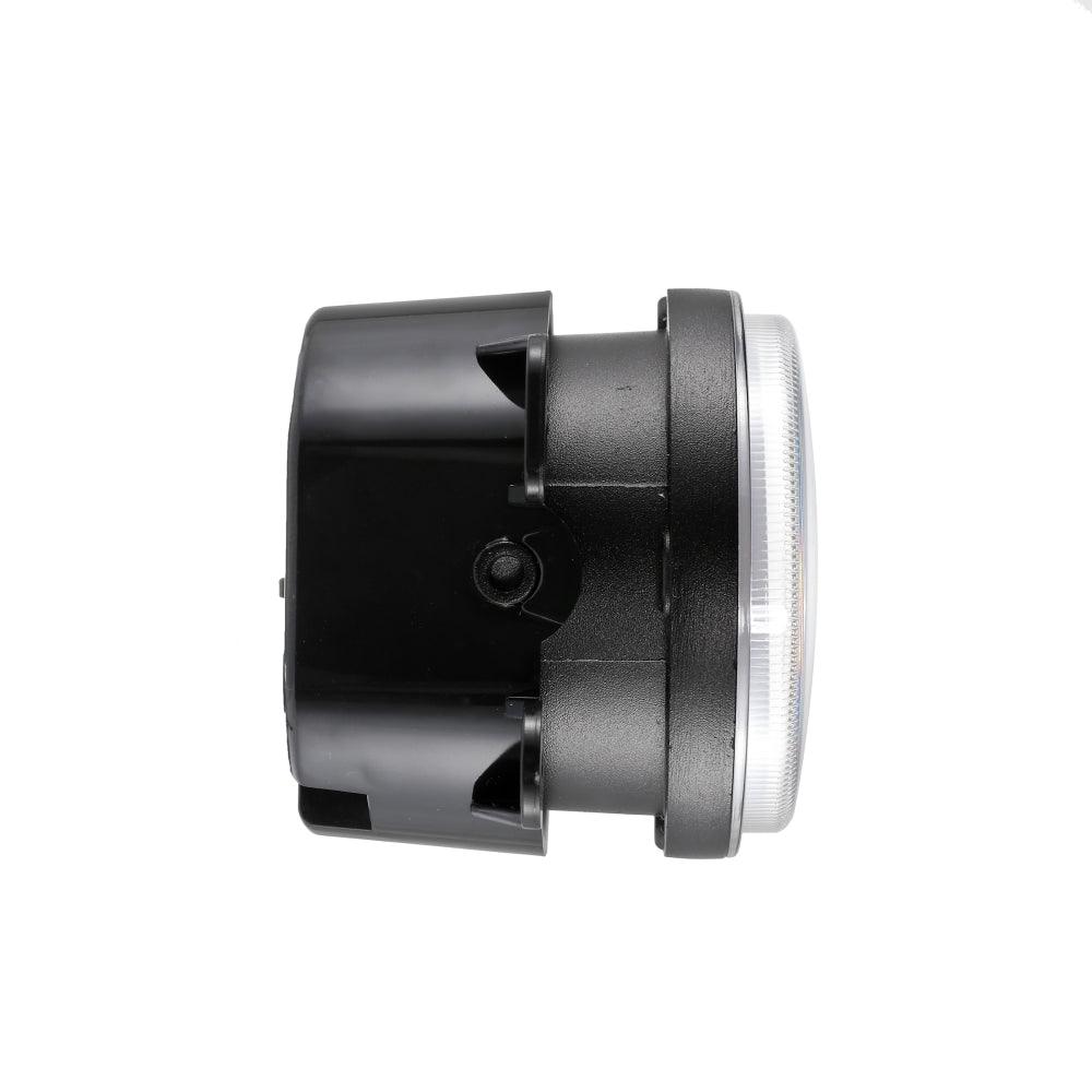 مجموعة مصابيح أمامية RGB مُحسّنة مقاس 7 بوصات + مصابيح ضباب مقاس 4 بوصات لسيارة Jeep Wrangler JK مع التحكم عبر التطبيق 