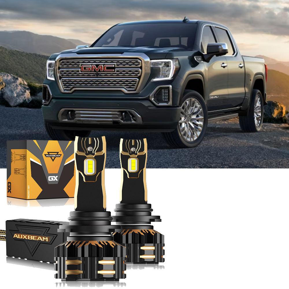 For 2000-2002 GMC Sierra 1500 9005 9006 LED Headlight Bulbs Bundle - Auxbeam  – éclairage LED auto