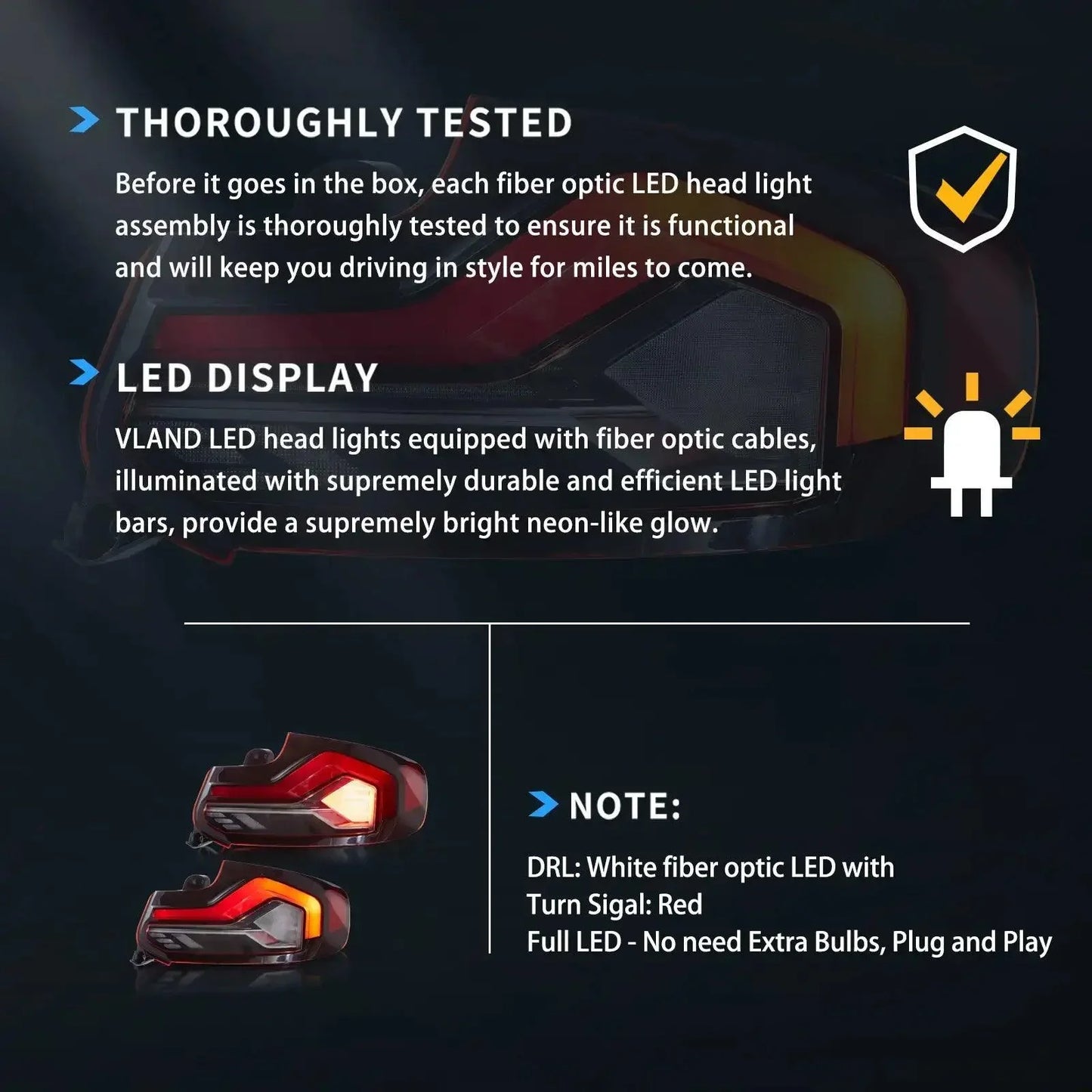 مجموعة مصابيح خلفية LED مع تأثير رسوم متحركة لبدء التشغيل (طلب مسبق) لسيارة BMW الفئة الثانية (F22 F23) M2 (F87) موديلات 2014-2021