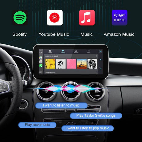 صندوق CarPlay/Android Auto اللاسلكي لمرسيدس بنز