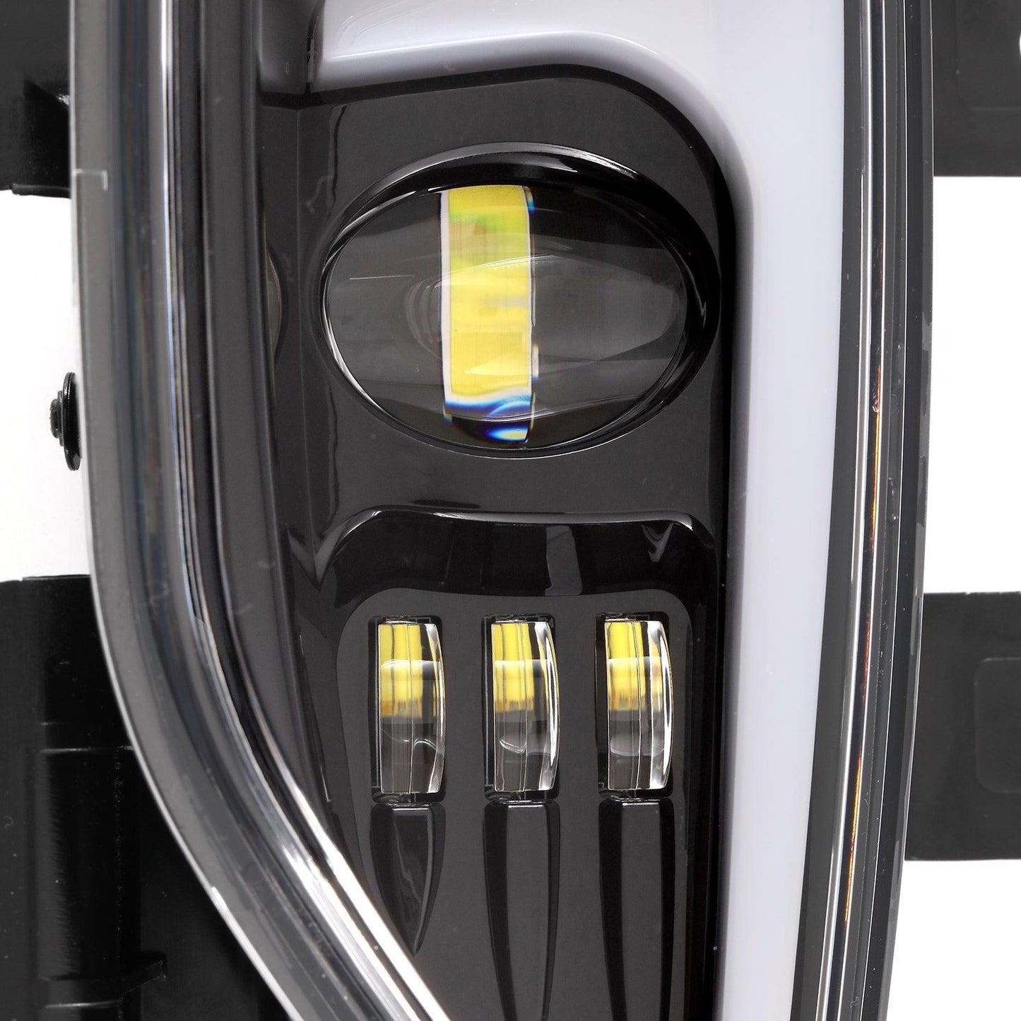 مصابيح ضباب LED DOT بقوة 45 واط (قطعتان/مجموعة) لسيارة سيلفرادو 1500