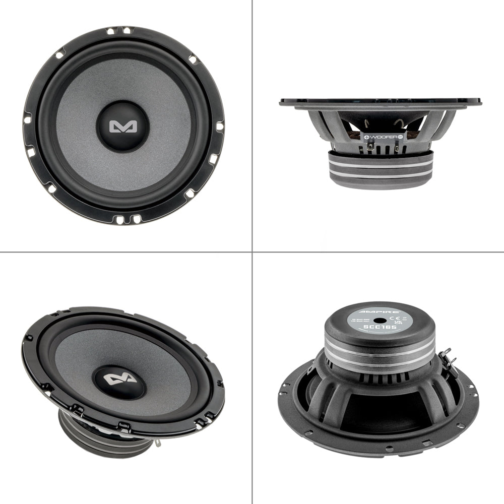 نظام مكبرات صوت AMPIRE ثنائي الاتجاه، 165 مم