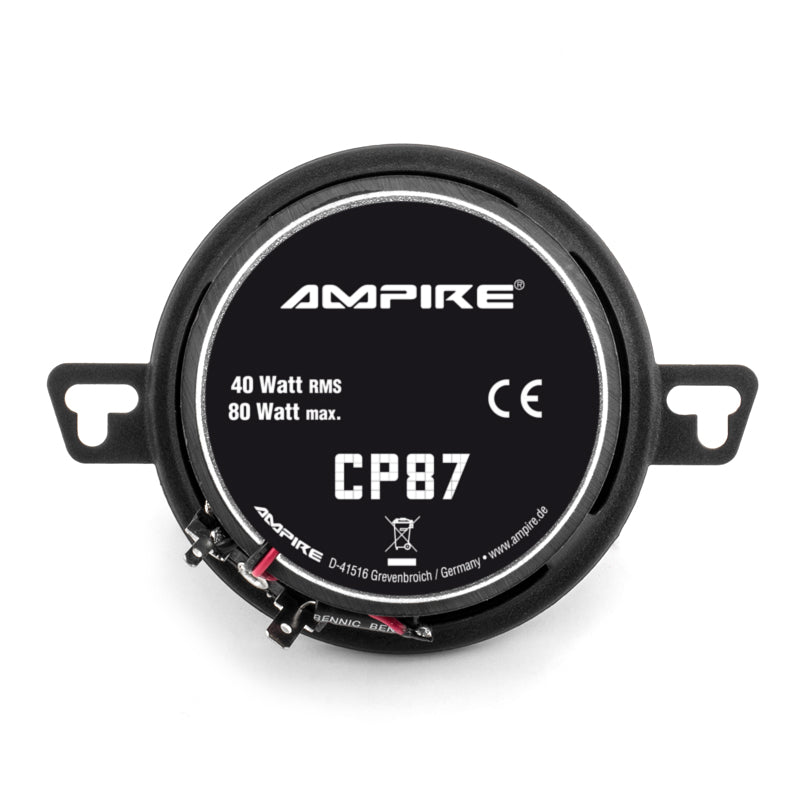 مكبر صوت AMPIRE ثنائي الاتجاه مقاس 87 مم بدون شبكة