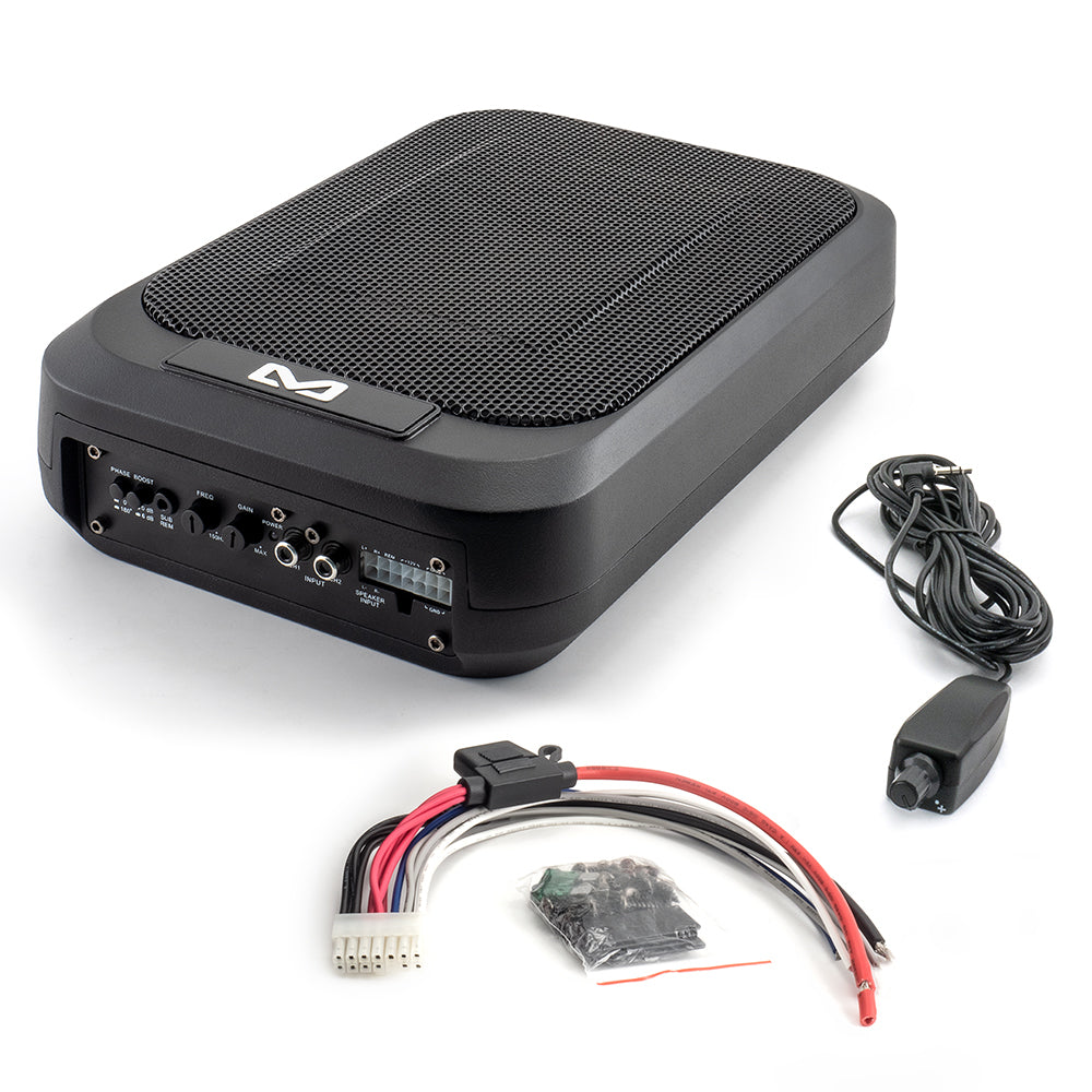 AMPIRE Active Subwoofer, 7 "x9", 230/460 Watt with "Auto Turn-On"