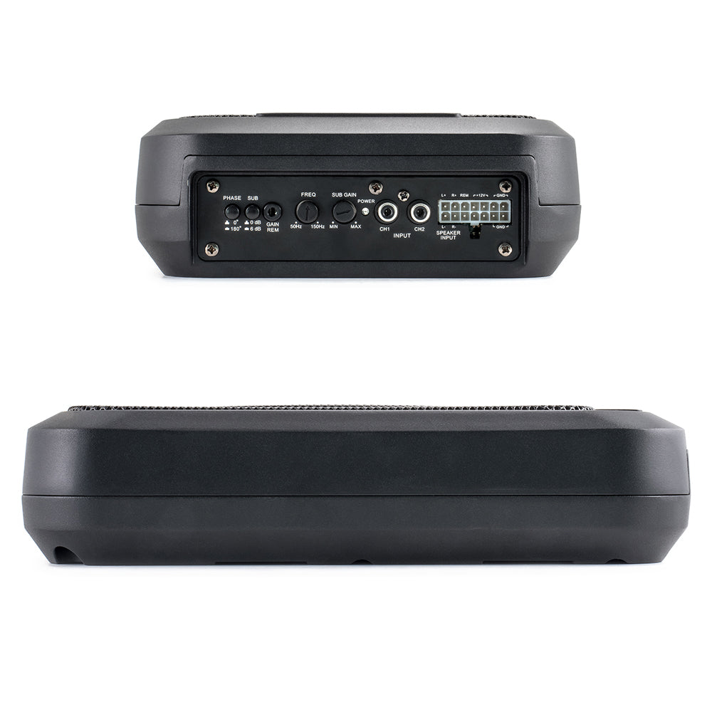 AMPIRE Active Subwoofer, 7 "x9", 230/460 Watt with "Auto Turn-On"