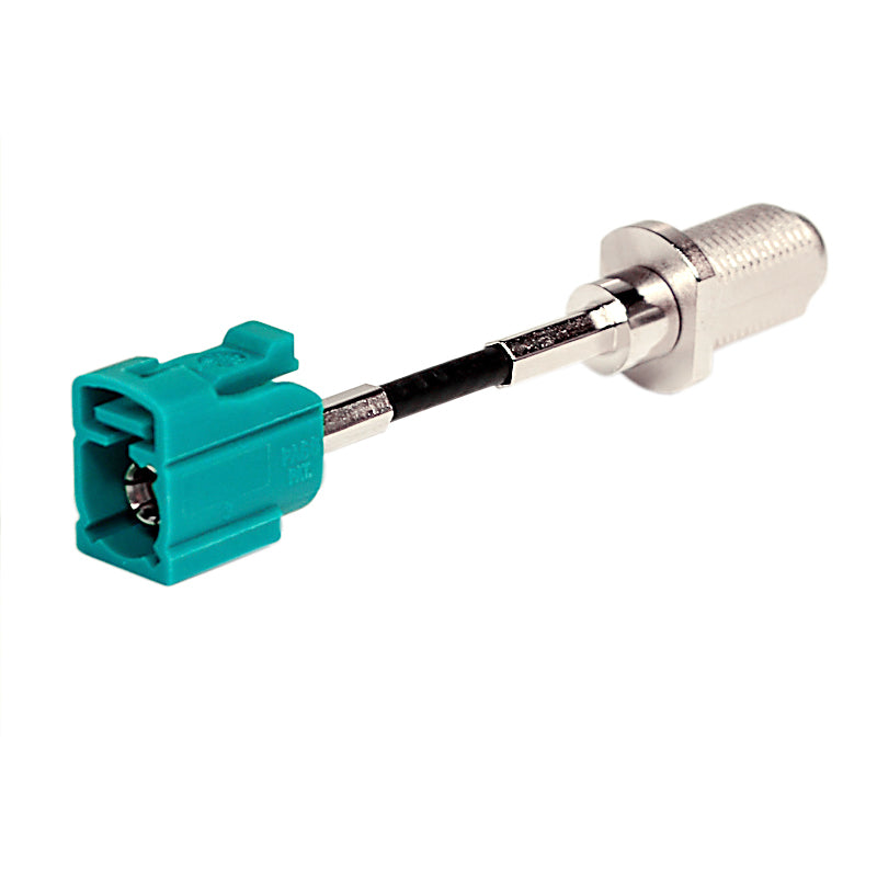 AMPIRE Antennenadapter, F-Buchse auf FAKRA-Buchse