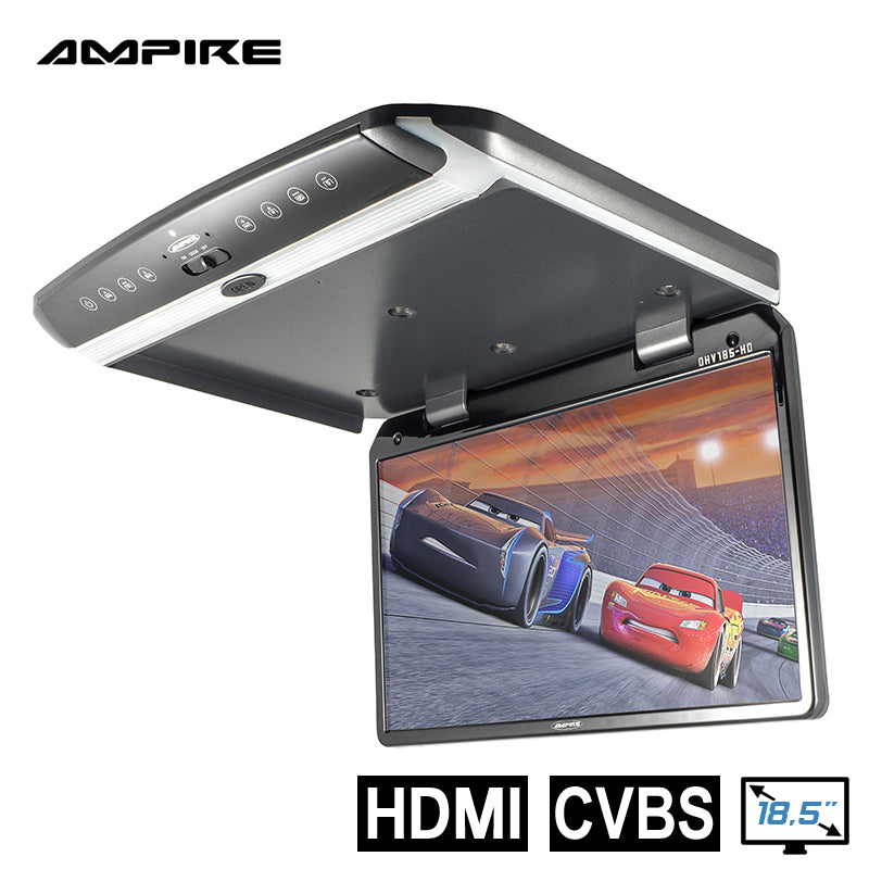 AMPIRE Full-HD ceiling monitor 47cm (18.5'') with HDMI input