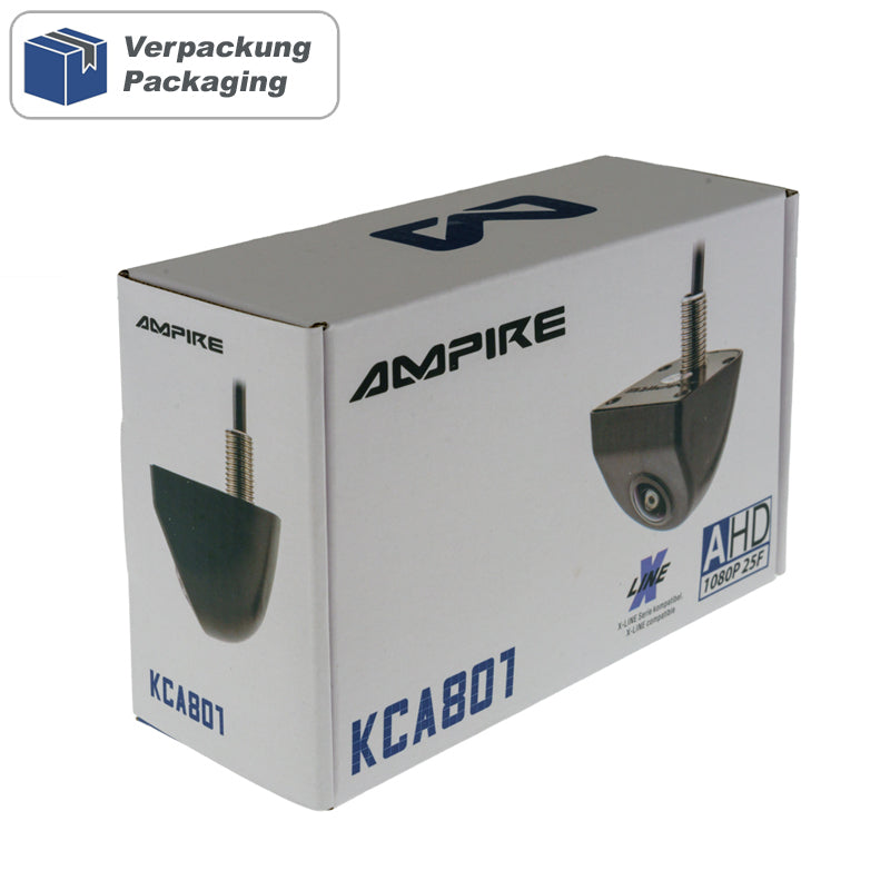 AMPIRE Mini reversing camera (AHD), 100°