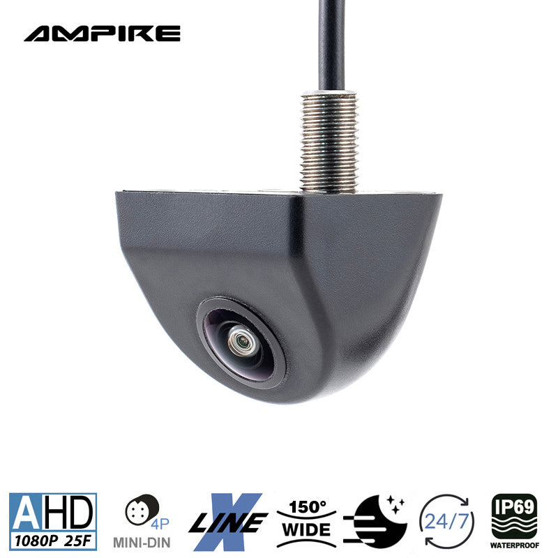 AMPIRE Mini reversing camera (AHD), 150°
