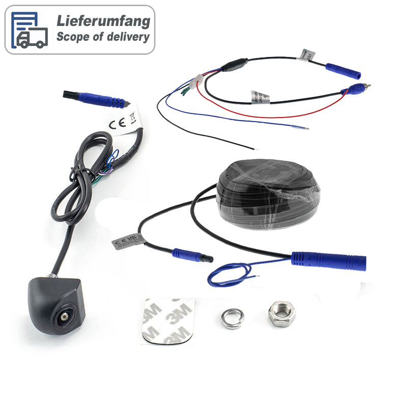 AMPIRE Mini reversing camera (AHD), 150°