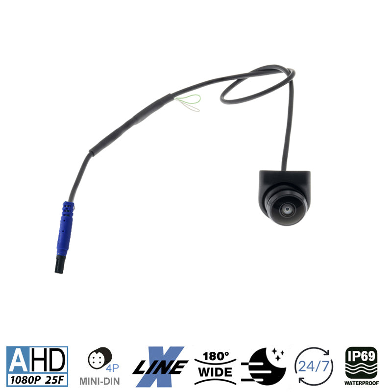 AMPIRE Mini reversing camera (AHD), 180°