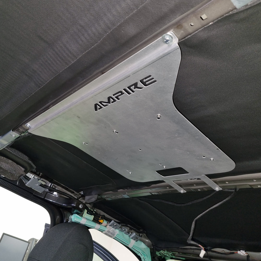 AMPIRE aluminum mounting plate for ceiling monitors, for Mercedes W447