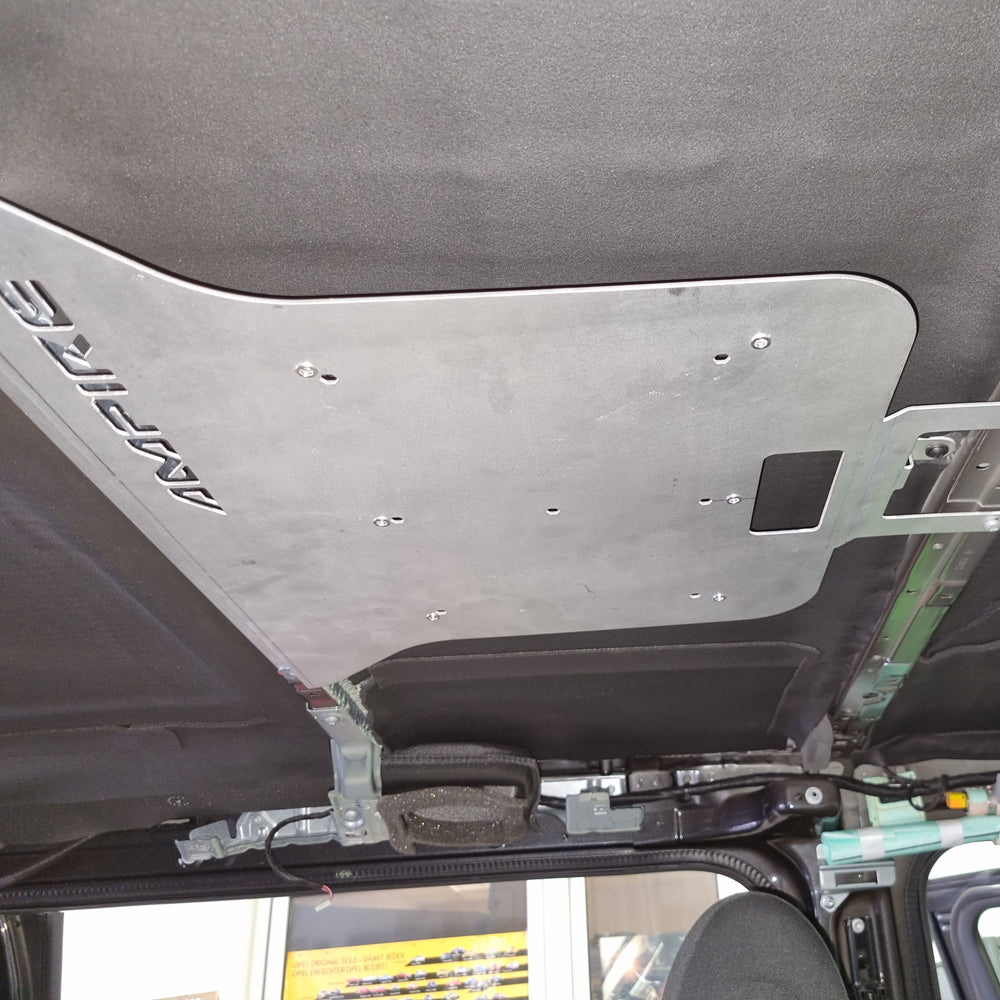 AMPIRE aluminum mounting plate for ceiling monitors, for Mercedes W447