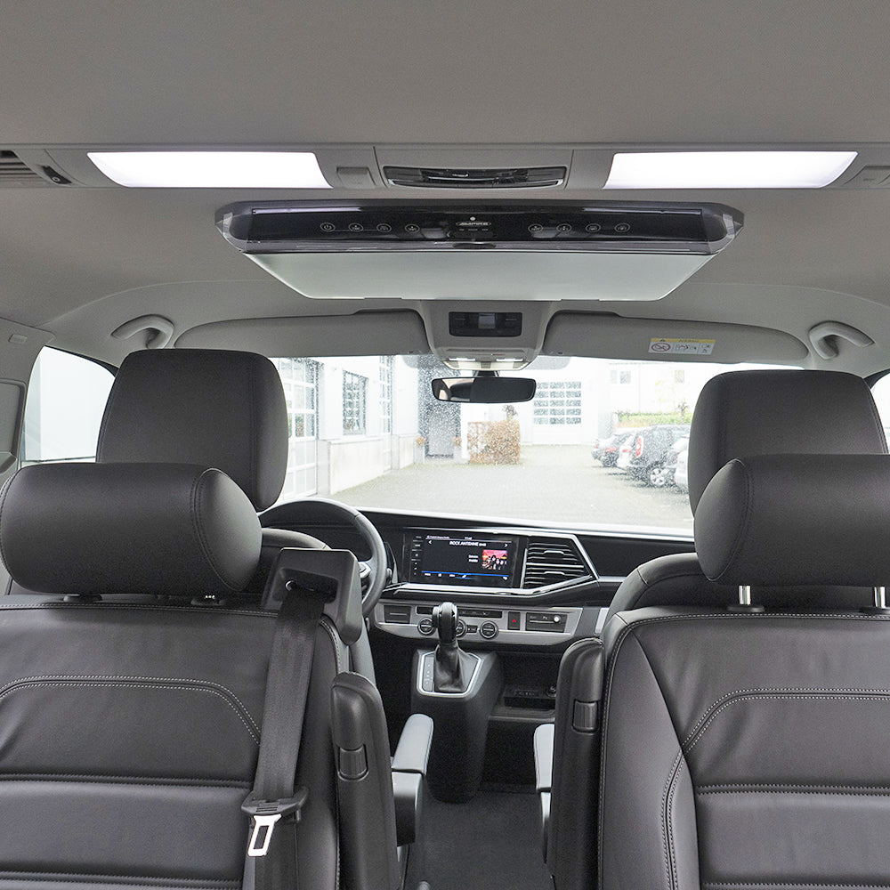 AMPIRE aluminum mounting plate for ceiling monitors, for VW T5 / T6