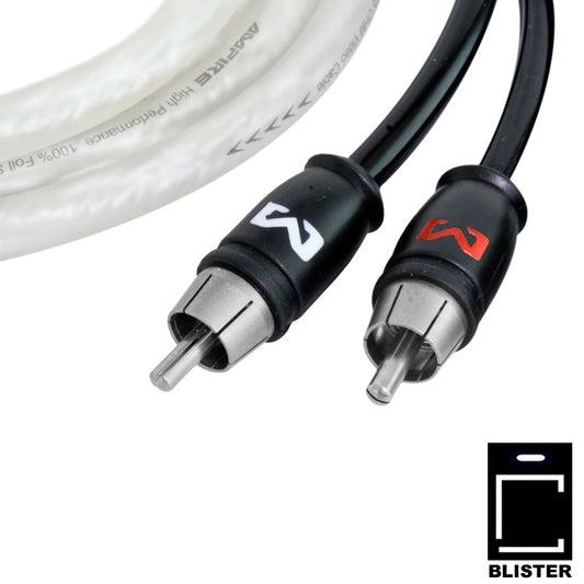 AMPIRE audio cable 50cm, 2-channel, blister packaging