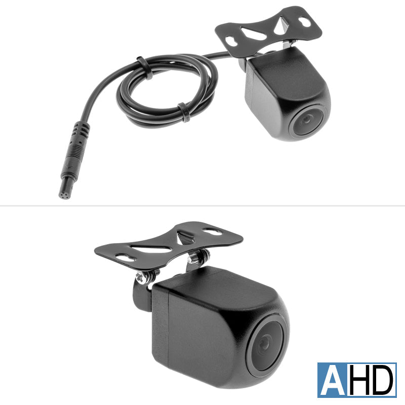 AMPIRE smartphone mirror monitor 22.9cm (9'') AHD Dual Dashcam &amp; Rearview camera