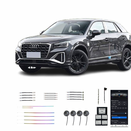 Audi 19-24 Q2L 22 Lights High Quality Factory Sale Automotive Interior Ambient Lights for Car Interior