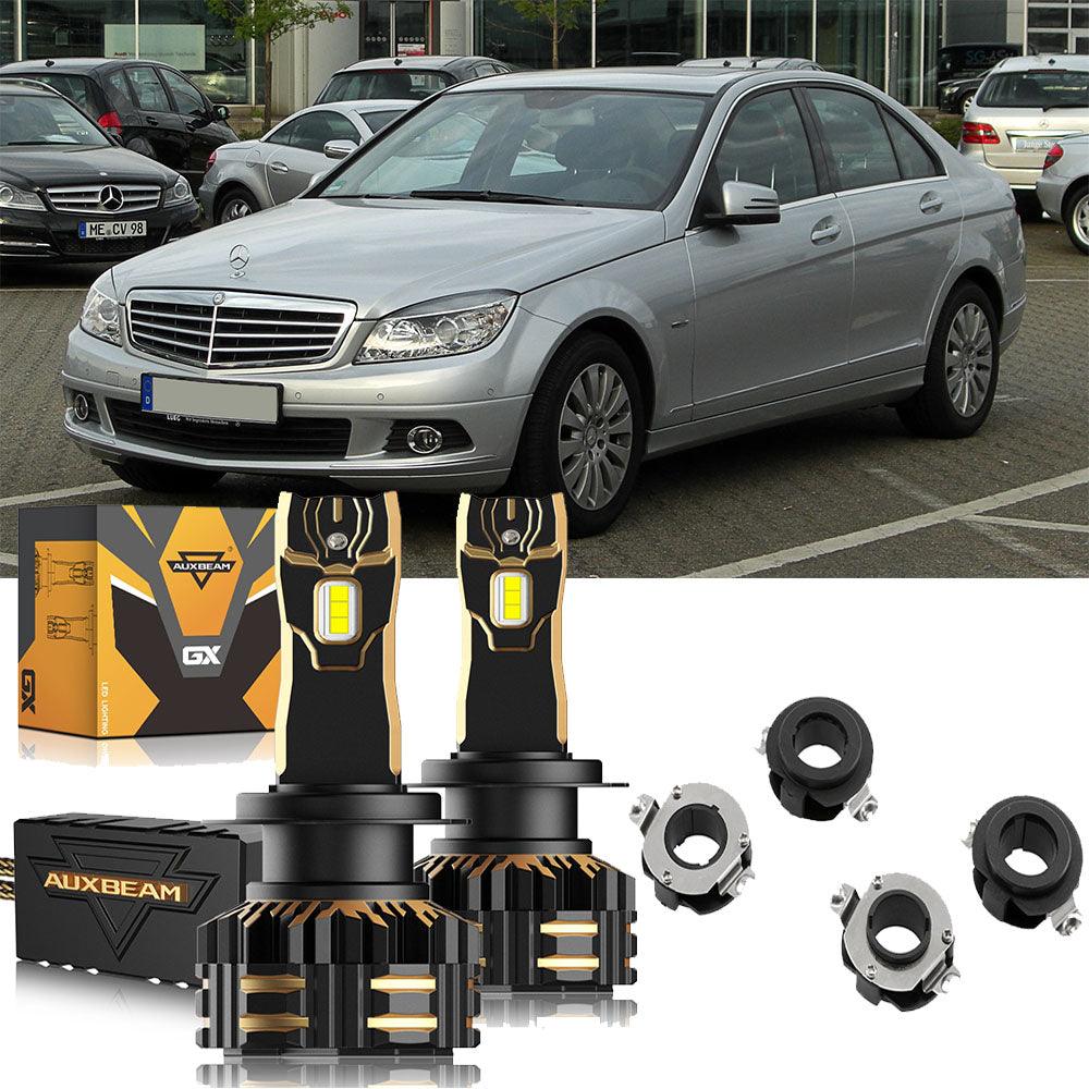 For 2012 Mercedes Benz C-Class W204 H7 LED Headlight Bulbs - Auxbeam  – éclairage LED auto