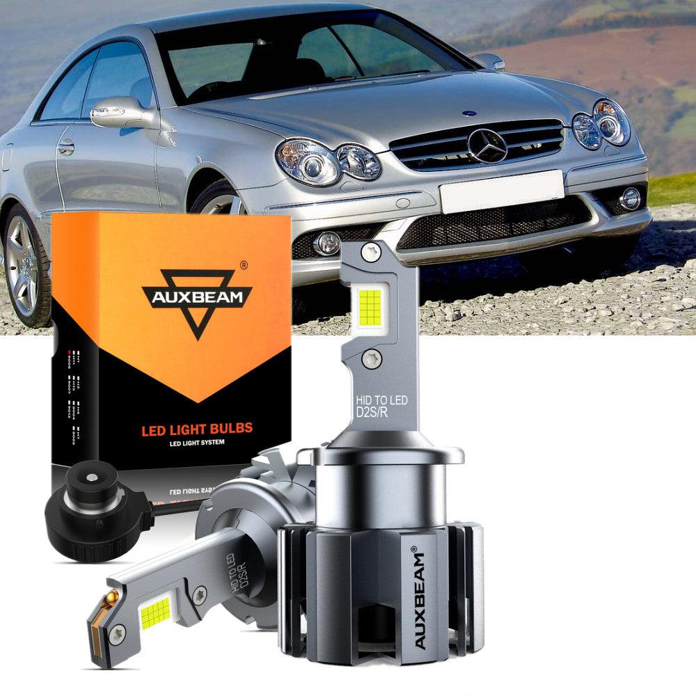 For 2003 - 2006 Mercedes - Benz CLK500 with HID headlamps LED Light Bulbs High Low Beam Bundle - FORZA - PARIS