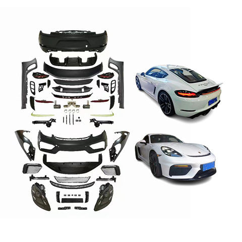 Car Bumper Head Lamp Bodykit Porsche 2012-2016 Cayman Boxster
