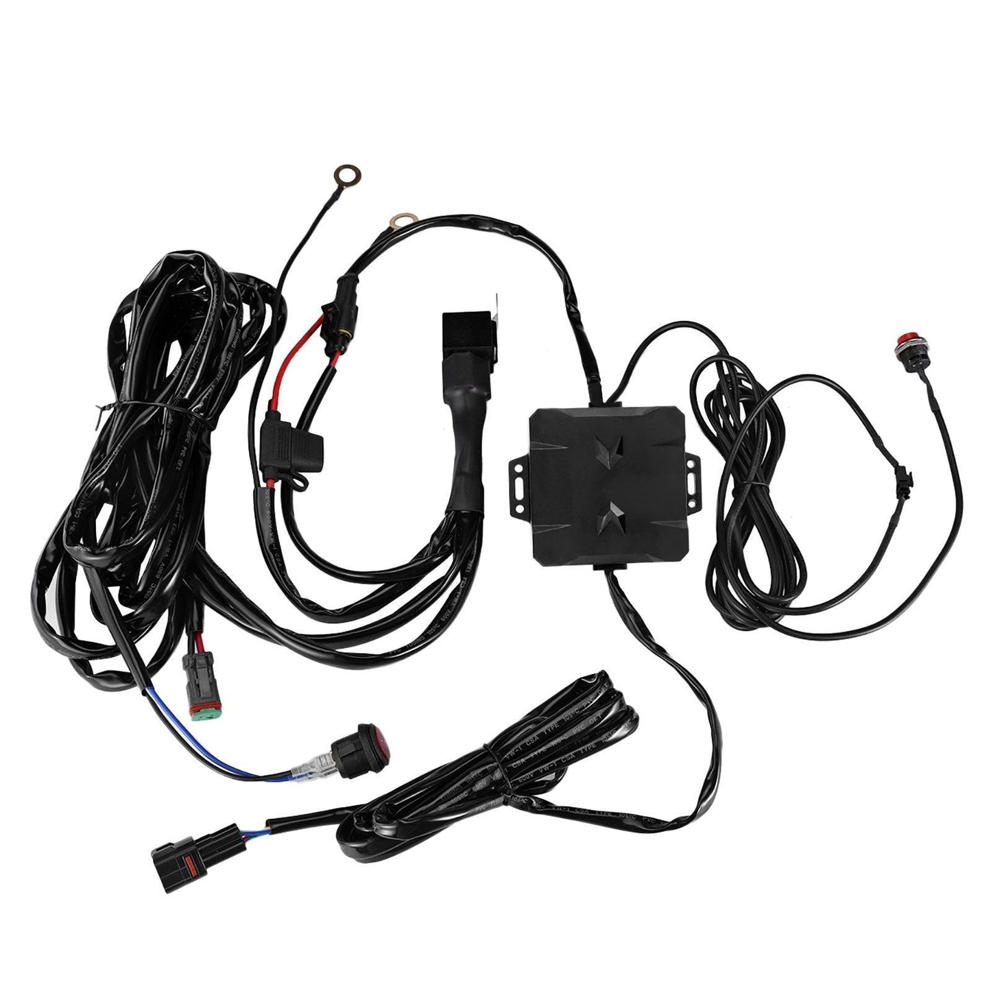 شريط إضاءة LED مزدوج الصفّ، بعدسات خماسية الأبعاد مستقيمة/منحنية، مقاس 22/32/42 بوصة من سلسلة V، لسيارة فورد F150 موديل 2002