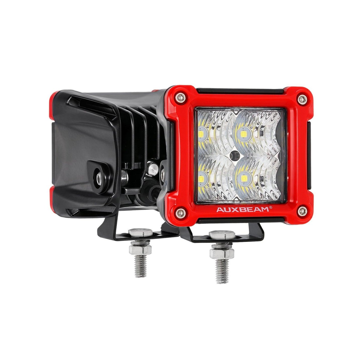 3 Inch 40W Spot/Flood Beam LED Pods Light + Universal LED Working Lights Mounting Brackets - Auxbeam  – éclairage LED auto